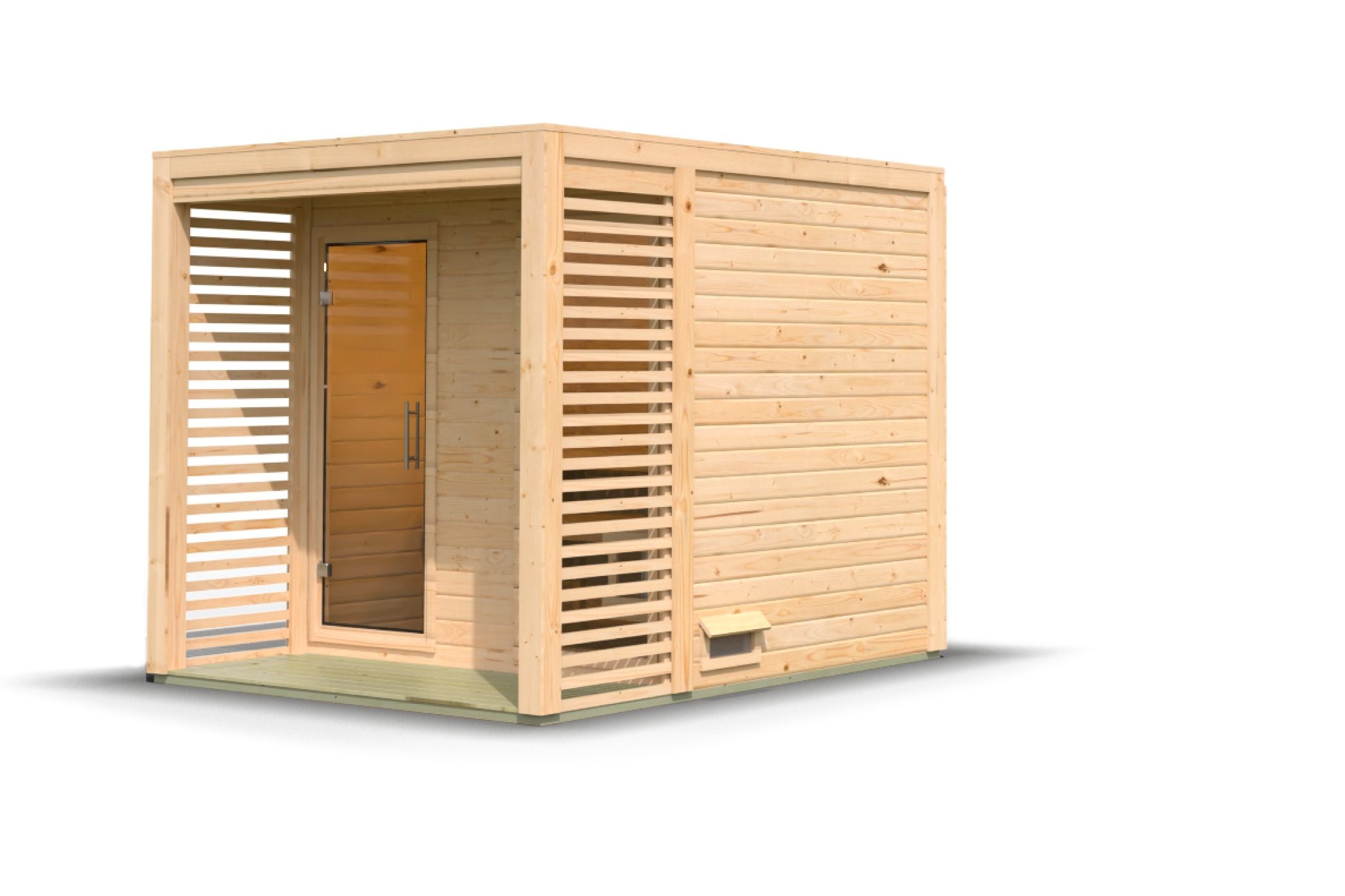 Sauna richtig lüften: Wohin mit der Abluft?