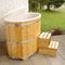Sauna-Tauchbecken aus Lärchenholz