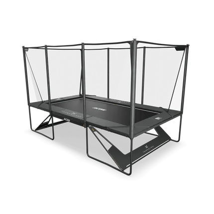 Rechteckiges Trampolin für den Garten