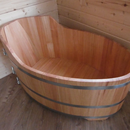Achleitner Holzbadewanne Alfa aus Lärche