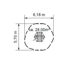 6-Eck-Spielanlage