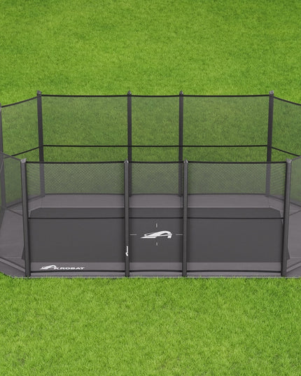 Akrobat Primus Flat Anthrazit / Schwarz im Garten visualisiert