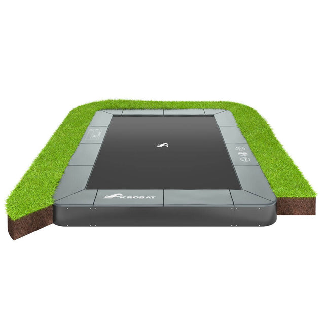 Akrobat Orbit Flat rechteckig Querschnitt Boden