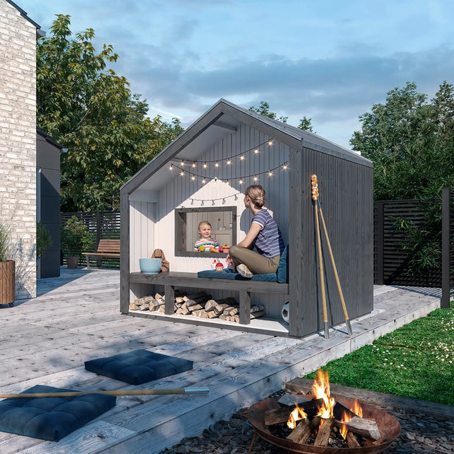 Cozy Spielhaus auf Terrasse 