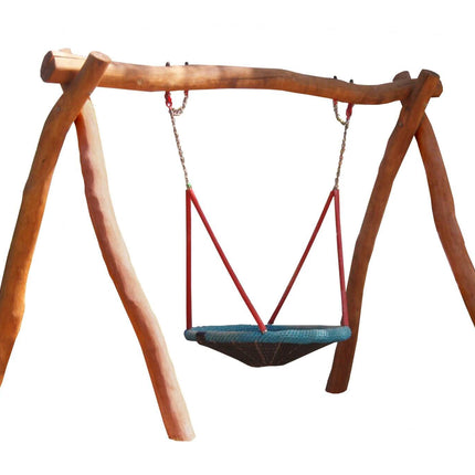 Vogelnest-Schaukel-Gestell Robinie freigestellt