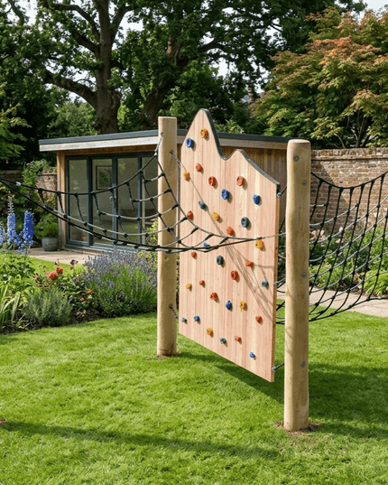 K2-Kletteranlage "Yeti" im Garten