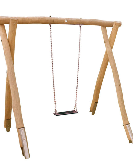 1-Platz Schaukelgestell mit Sitz freigestellt