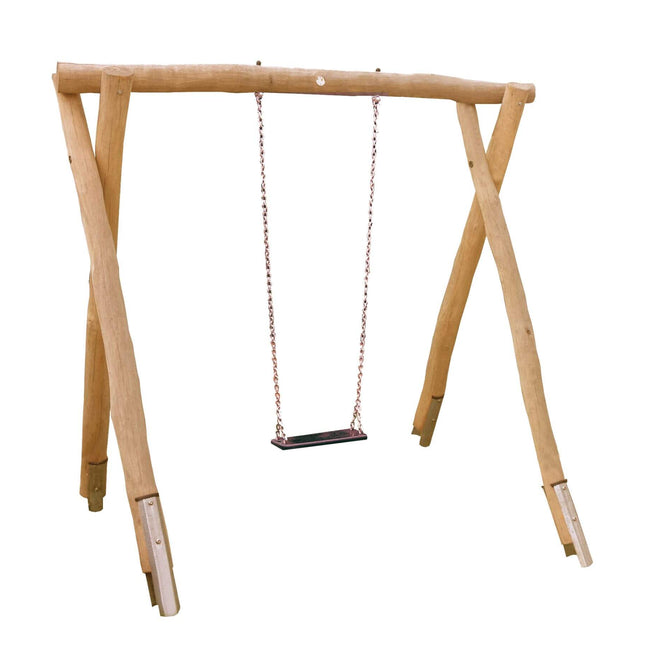 1-Platz Schaukelgestell mit Sitz freigestellt