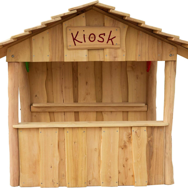 Spielhaus "Kiosk" auf weissem Hintergrund