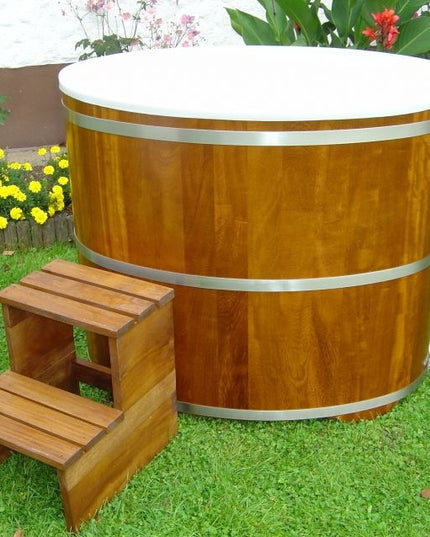 Achleitner Sauna-Tauchbecken Kambala 739 mit Kunststoffeinsatz