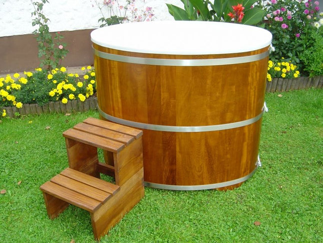 Achleitner Sauna-Tauchbecken Kambala 739 mit Kunststoffeinsatz