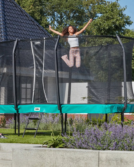 Salta First Class 366 x 214 cm, Produktansicht 8 des rechteckigen Gartentrampolins
