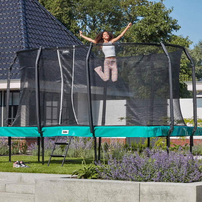 Salta First Class 366 x 214 cm, Produktansicht 8 des rechteckigen Gartentrampolins