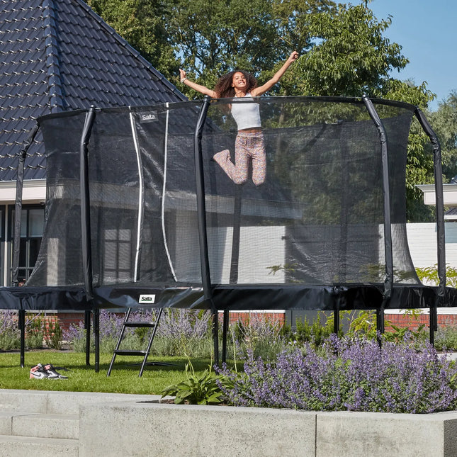 Salta First Class 427 x 244 cm, Produktansicht 8 des rechteckigen Gartentrampolins