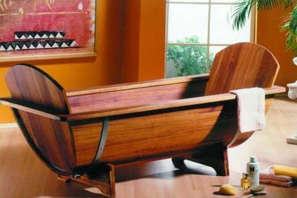 Achleitner Holzbadewanne Omega aus Kambala