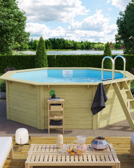 Karibu Pool Modell X1, Produktansicht