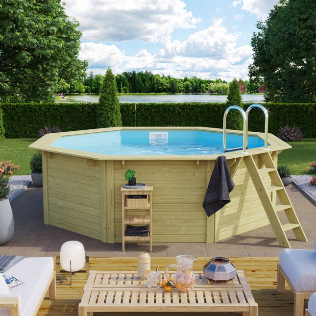 Karibu Pool Modell X1, Produktansicht