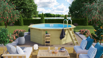 Karibu Pool Modell X1, Produktansicht