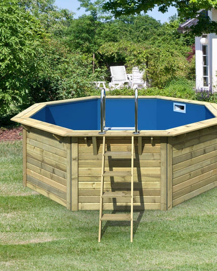 Karibu Pool Modell X1, Detailansicht