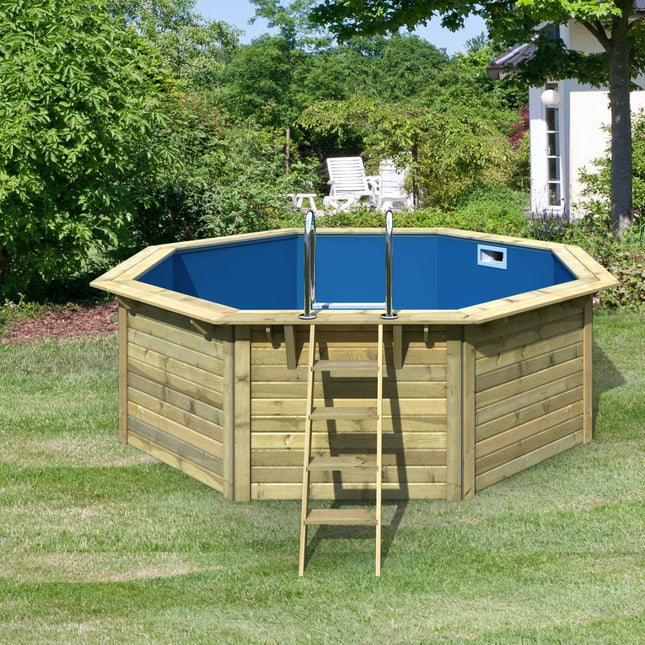 Karibu Pool Modell X1, Detailansicht