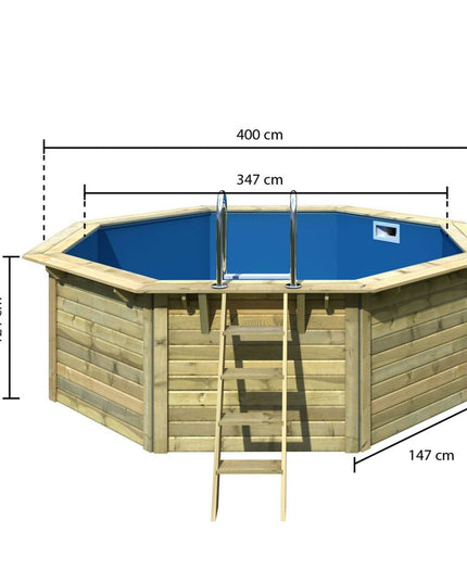 Karibu Pool Modell X1, Ausstattungsdetail