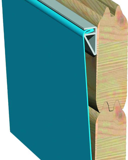 Karibu Pool Modell X1, Detail der Konstruktion