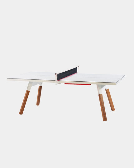 RS Barcelona You and Me 220 Tischtennisplatte in Traffic White mit Netz