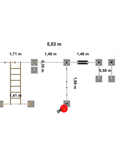 TOLYMP Klettertower Alpenfit, Ansicht 3