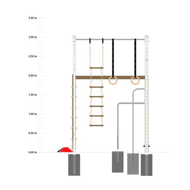 TOLYMP Klettertower Alpenfit, Ansicht 4