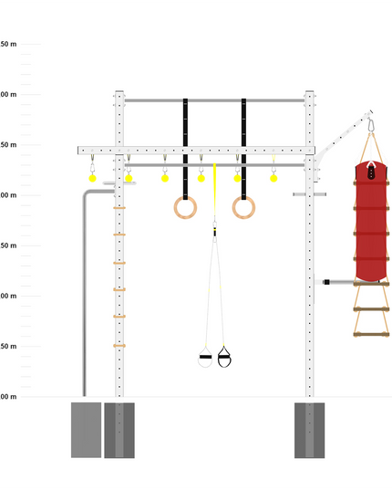 TOLYMP Klettertower Doppelbrocken, Ansicht 3