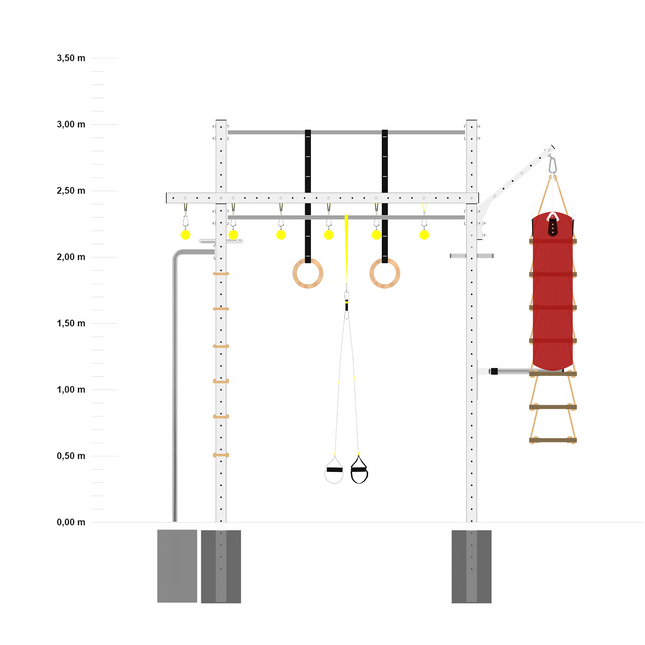 TOLYMP Klettertower Doppelbrocken, Ansicht 3